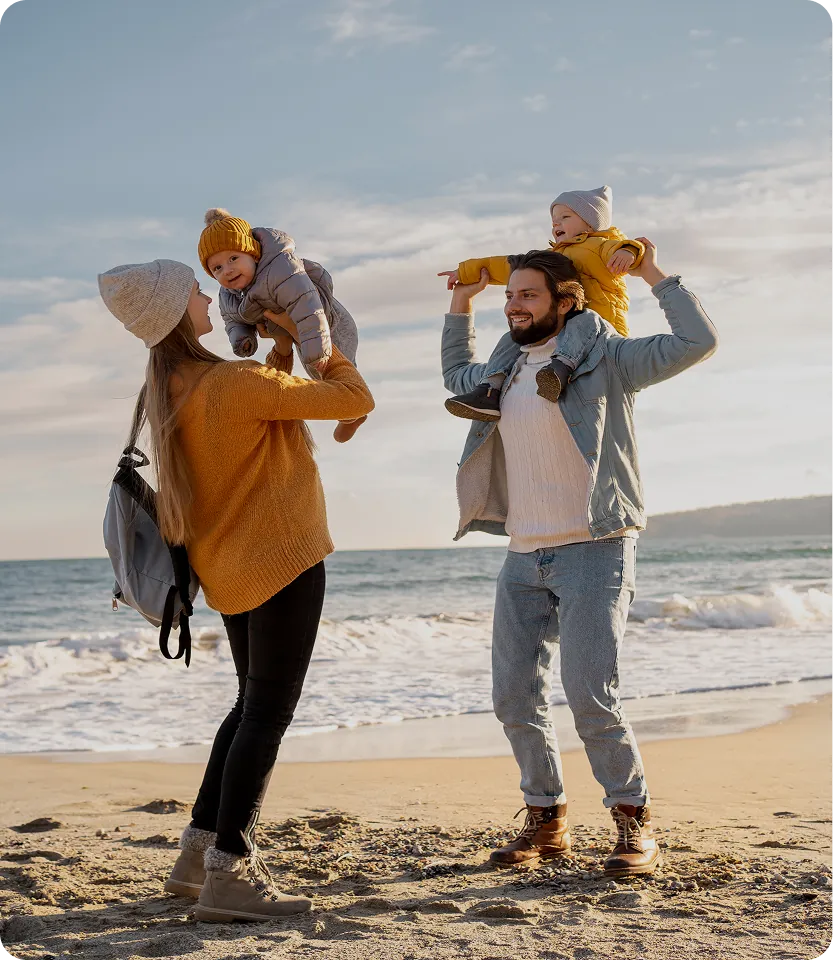 Policiers et familles réunis lors d’un événement de la Fondation Louis Lépine